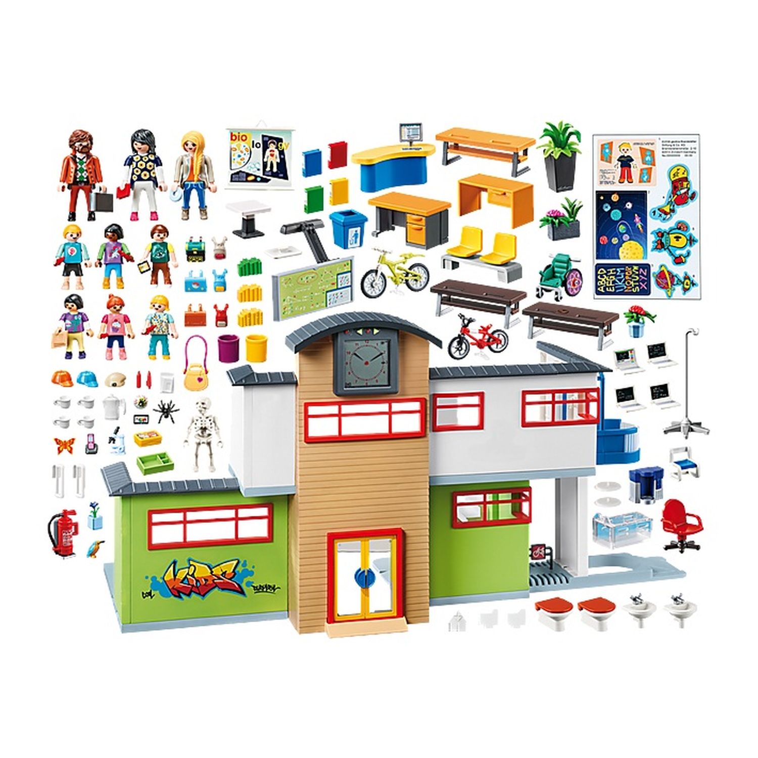 Конструктор Playmobil Меблированное здание школы - фото 2