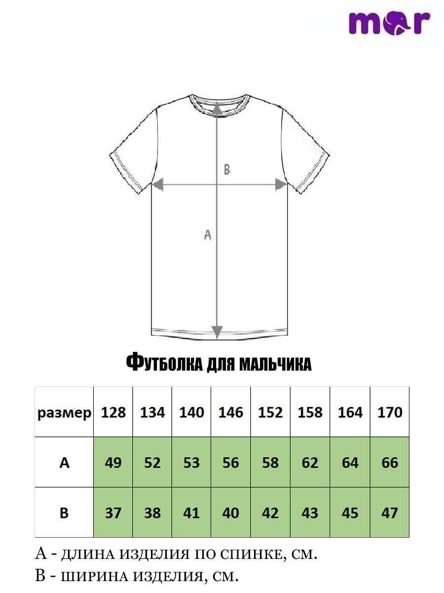 Футболка и шорты MOR MOR-05-007-001487/голубой - фото 4