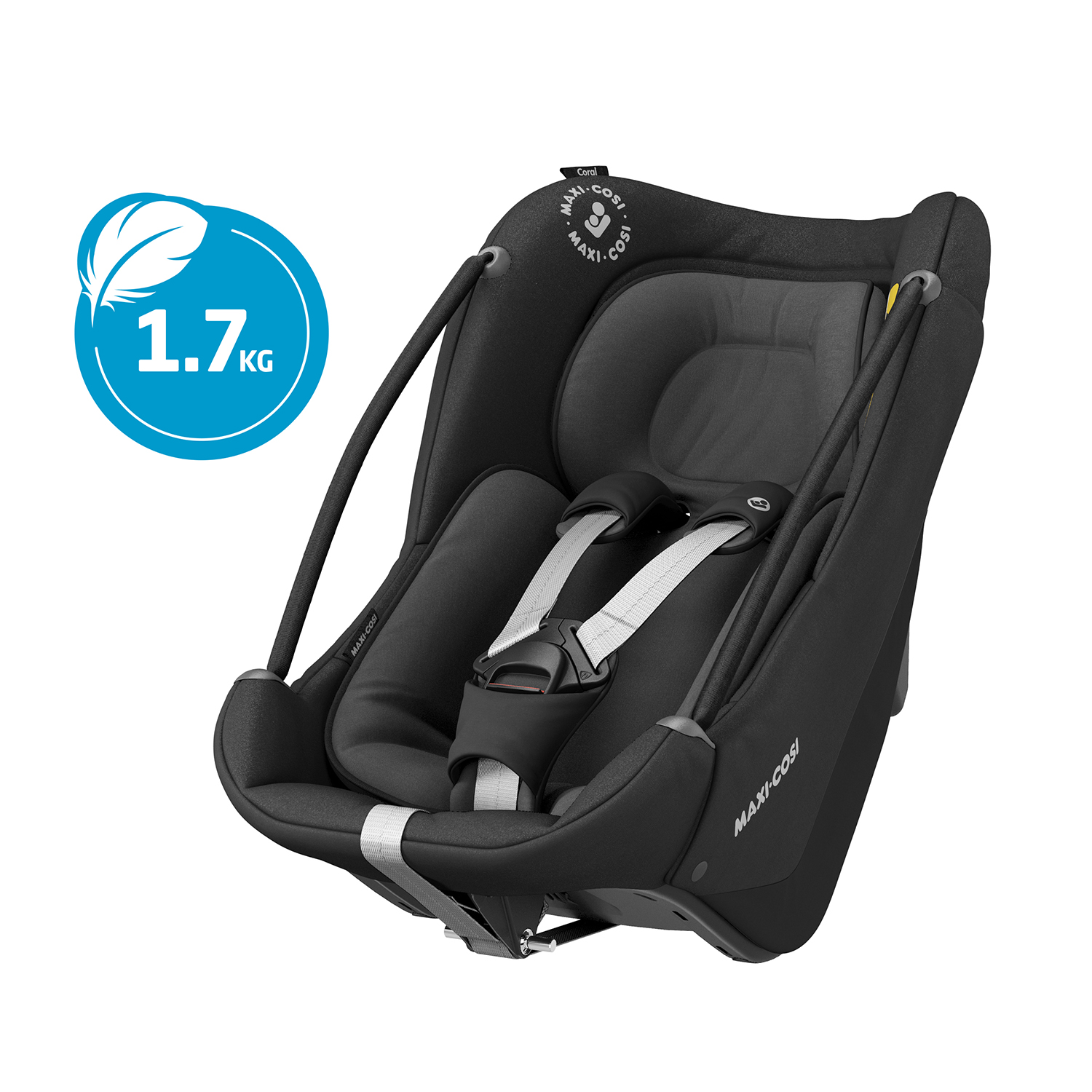 Автокресло Maxi-Cosi Coral Essen Black - фото 7