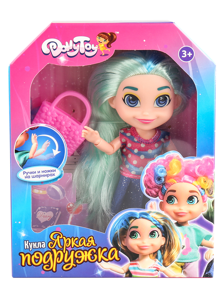 Кукла принцесса DollyToy 17 см на шарнирах аксессуары DOL0801-133 - фото 4