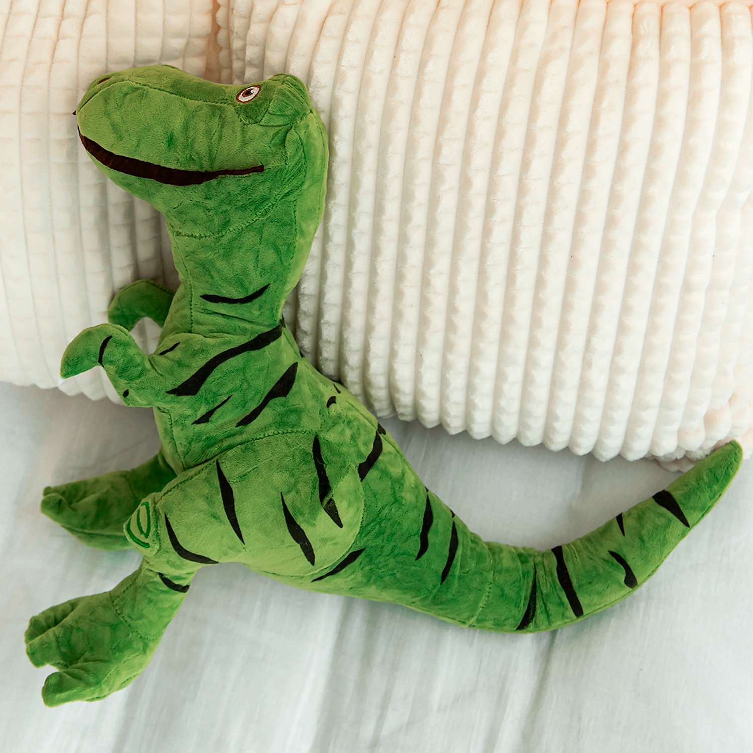 Мягкая игрушка TOTTY TOYS динозавр 70 см антистресс развивающая обнимашка - фото 3