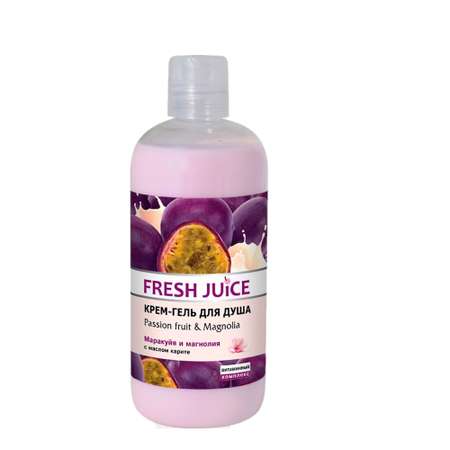 Крем-гель для душа Fresh Juice МП  Маракуйя и Магнолия 500 мл