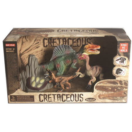 Большой набор Viva Terra 3 фигурки динозавров