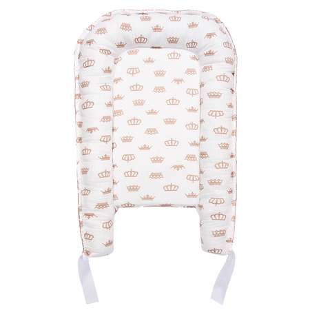 Кокон-гнездо для сна Amarobaby Twinkle Star Шоколад ABDM-61LB-Ko