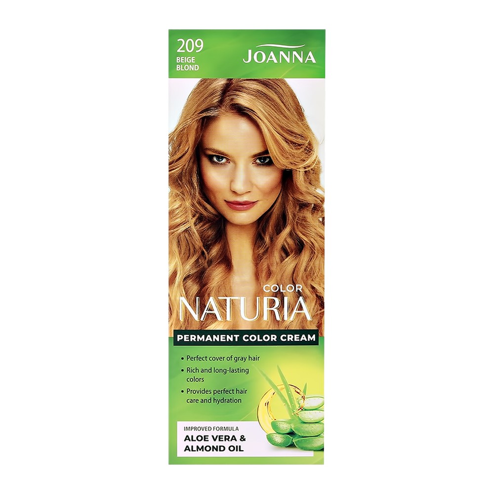 Краска для волос JOANNA Naturia color (тон 209) бежевый блонд - фото 4