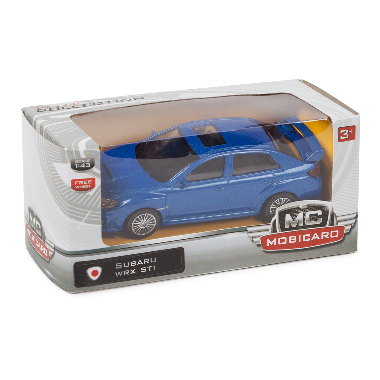 Автомобиль Mobicaro WRX STI 1:43 в ассортименте 444006 - фото 3