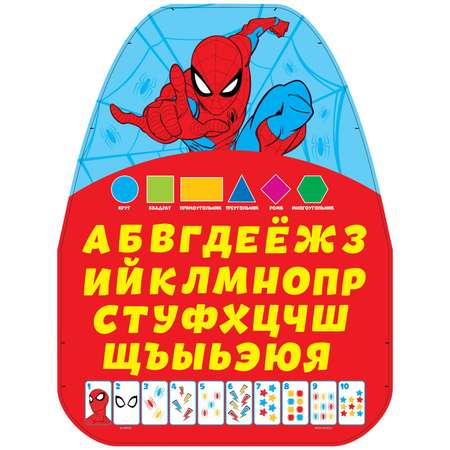 Незапинайка MARVEL на автомобильное кресло «Алфавит» Человек-паук