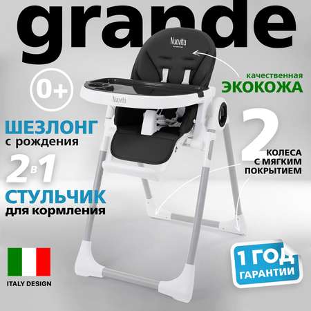 Стульчик для кормления Nuovita Grande Черный