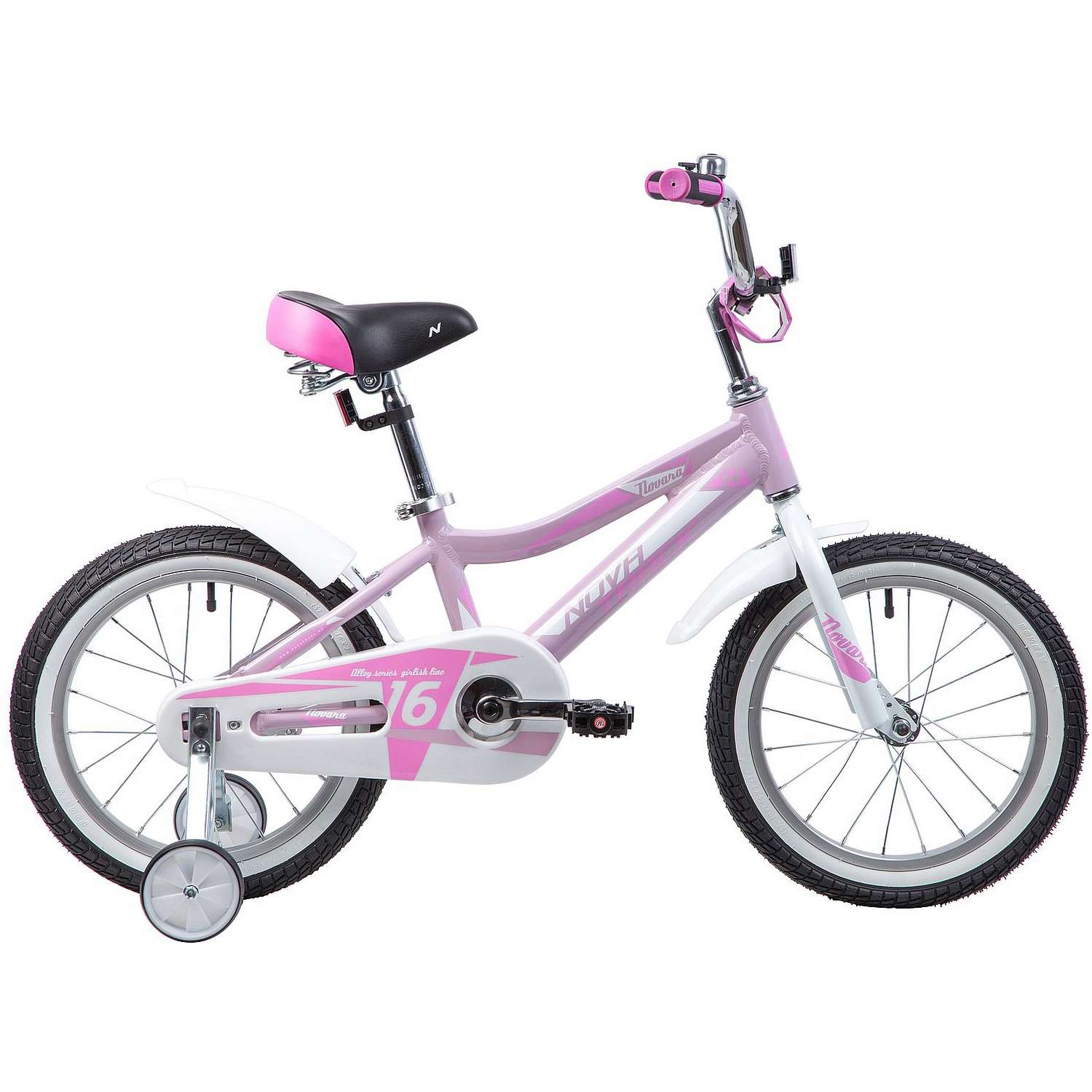Велосипед детский NOVATRACK Novara 16 розовый - фото 2