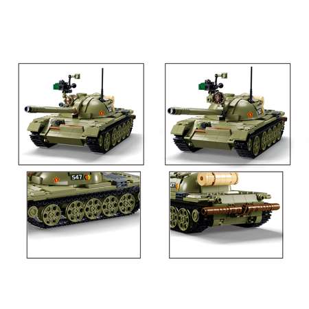 Конструктор Sluban Танк T54C 604 детали M38-B1135