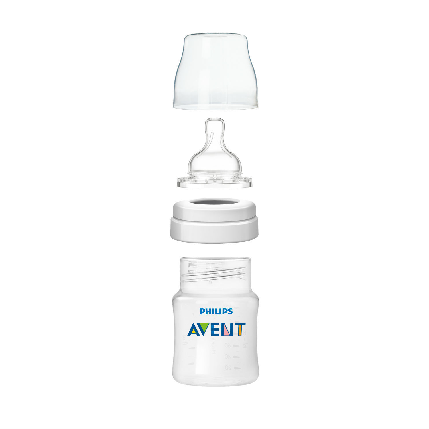 Бутылочка Philips Avent Classic+ 0 мес+ 125 мл 2 шт SCF560/27 - фото 6