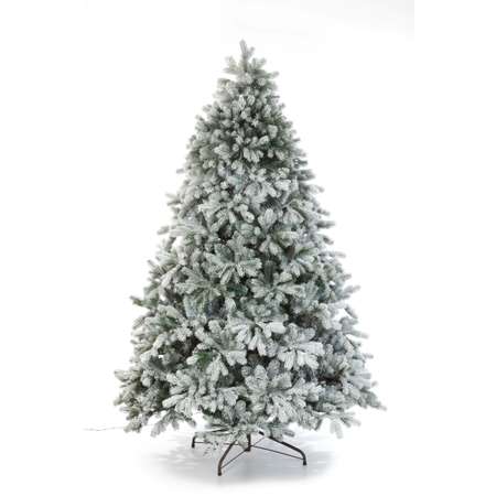 Елка Crystal Trees Мольвено В Снегу С Вплетенной Гирляндой 270 См.