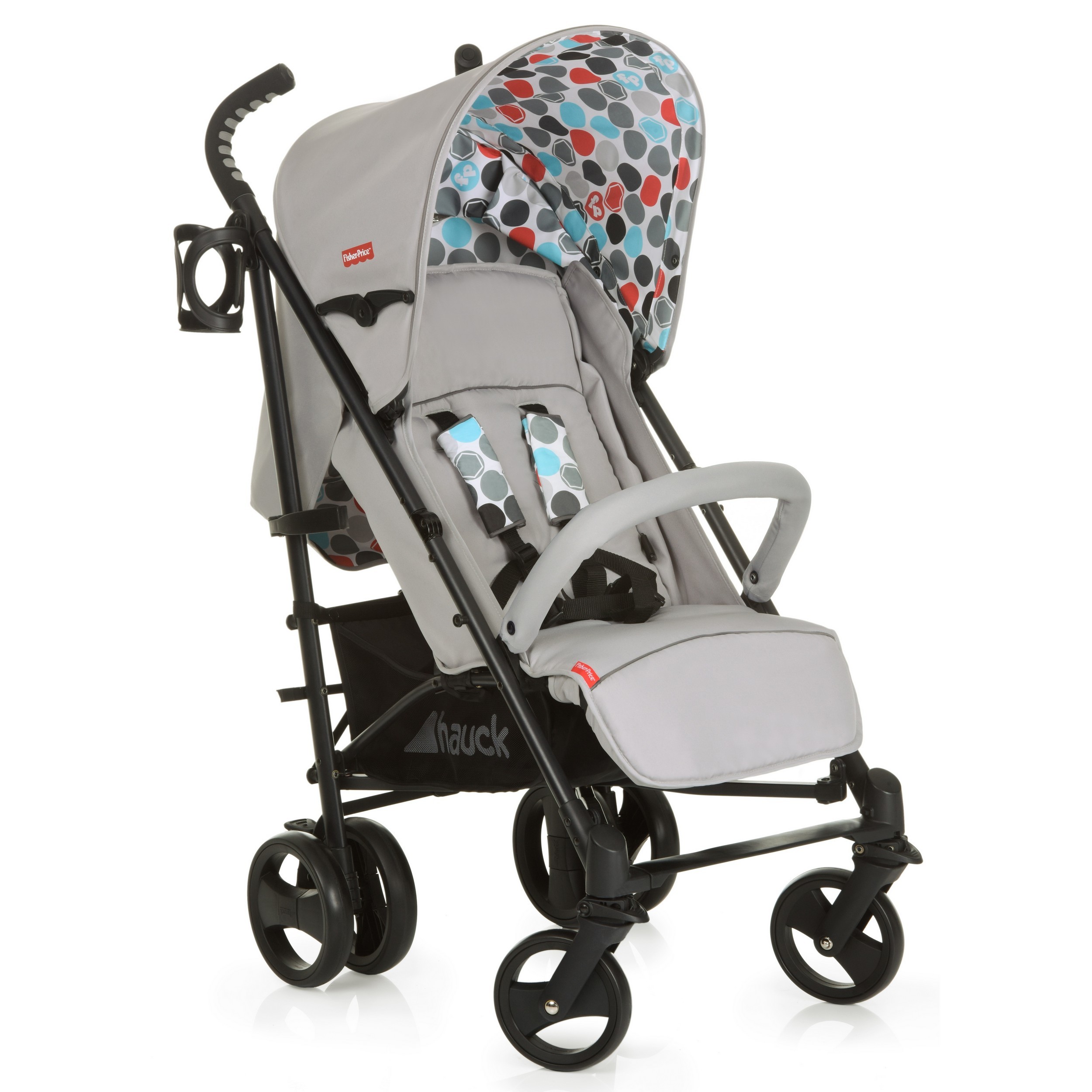 Коляска прогулочная Fisher Price Venice Gumball Grey - фото 1