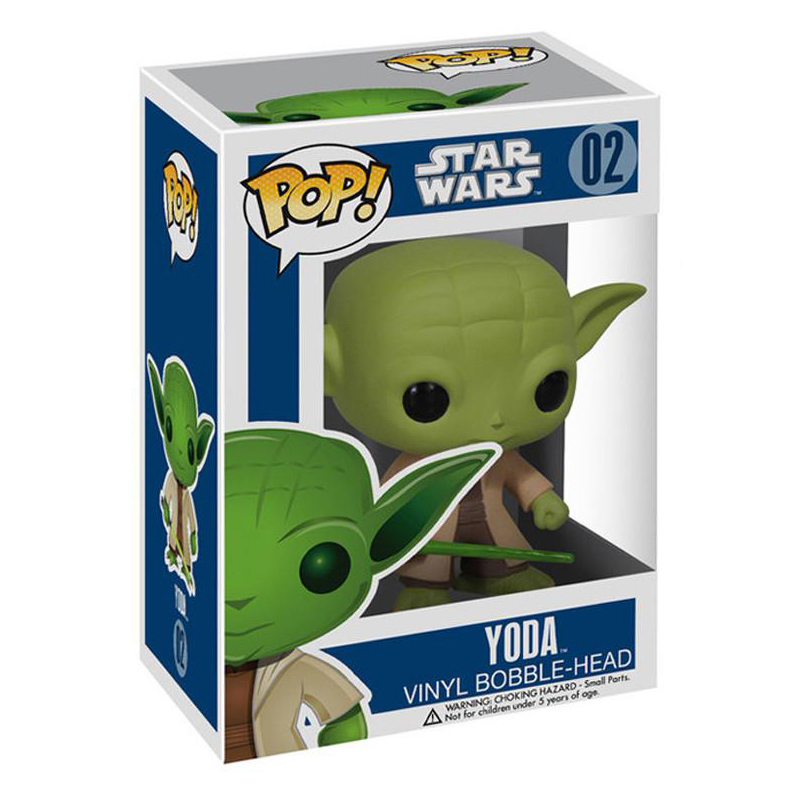 Фигурка Funko Pop bobble Star wars Yoda Fun1022 - фото 5