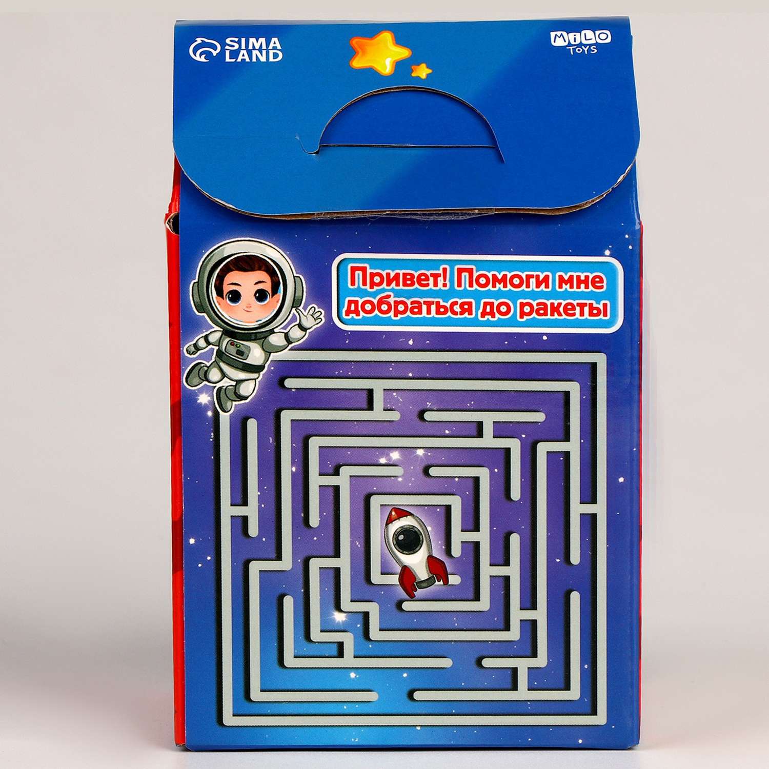 Набор Milo Toys мягкая игрушка с пазлами «Космонавт» - фото 8