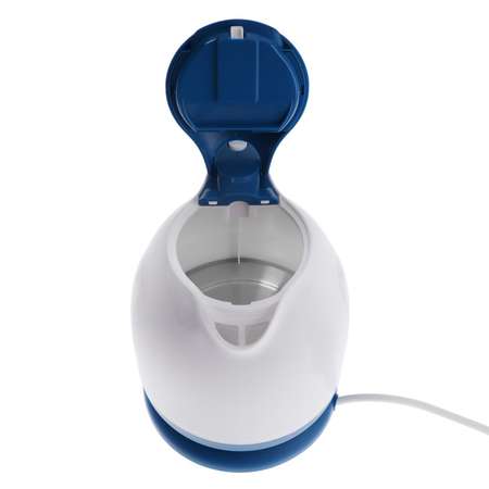 Чайник Energy электрический E-293 пластик 1.7 л 2200 Вт бело-голубой