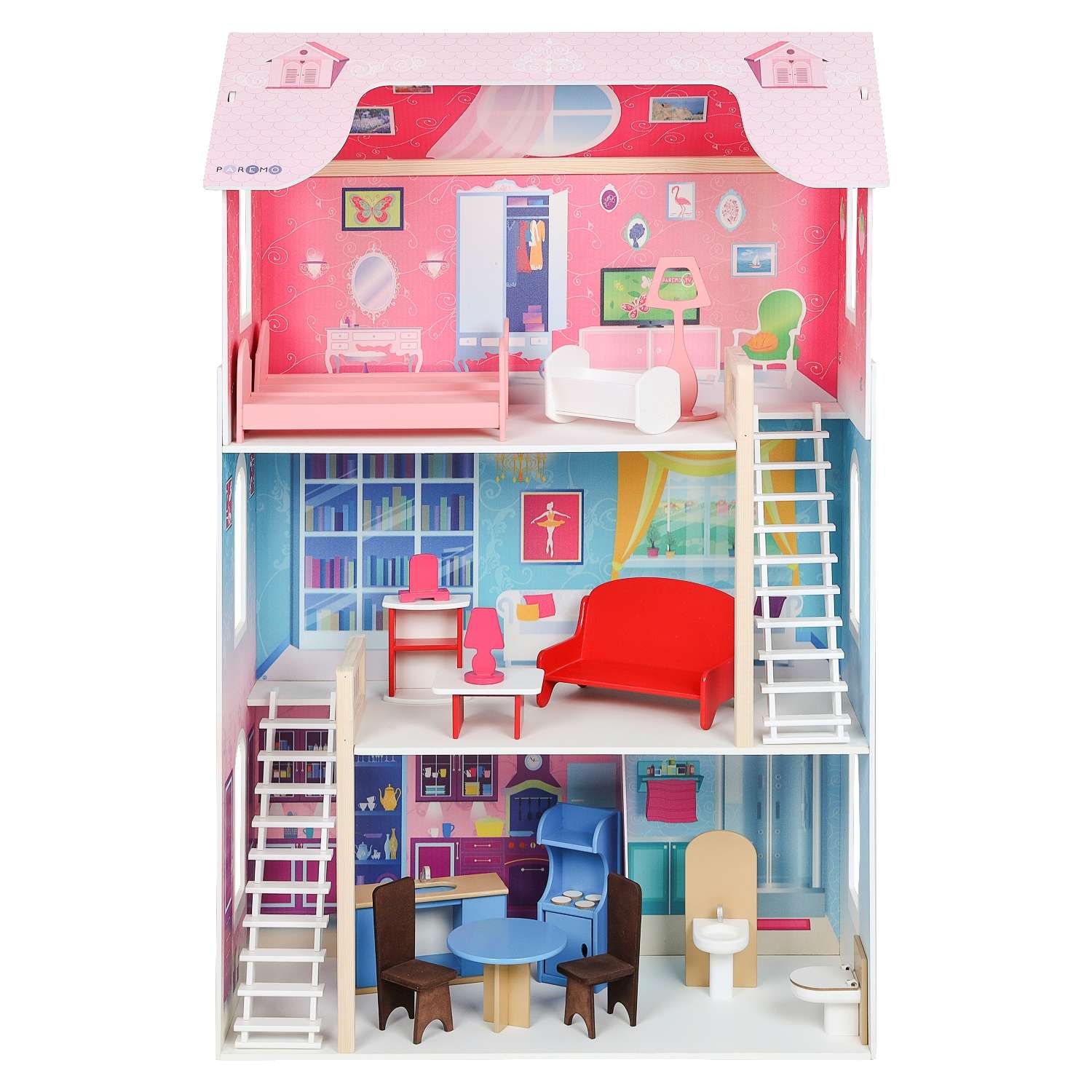 Дом для кукол Paremo Вдохновение с мебелью PD315 PD315 - фото 8