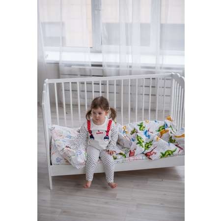 Комплект постельного белья SONA and ILONA в кроватку для новорожденных сатин