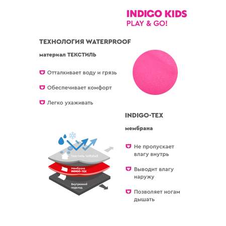 Дутики Indigo kids