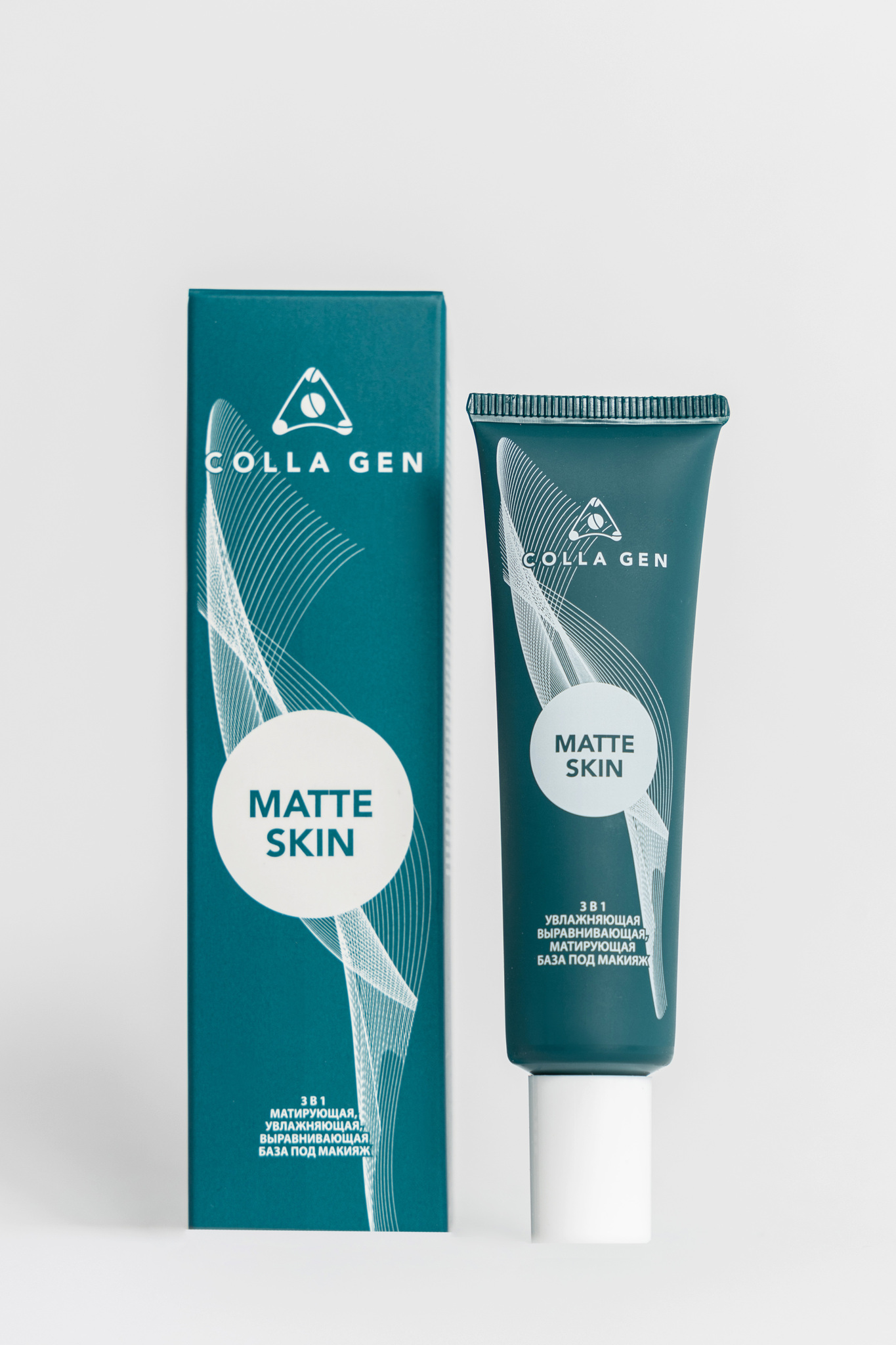 База под макияж COLLA GEN MATTE SKIN 3 в 1 - фото 1