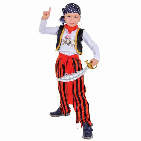 Карнавальный костюм Страна карнавалия Пират в бандане размеры 30