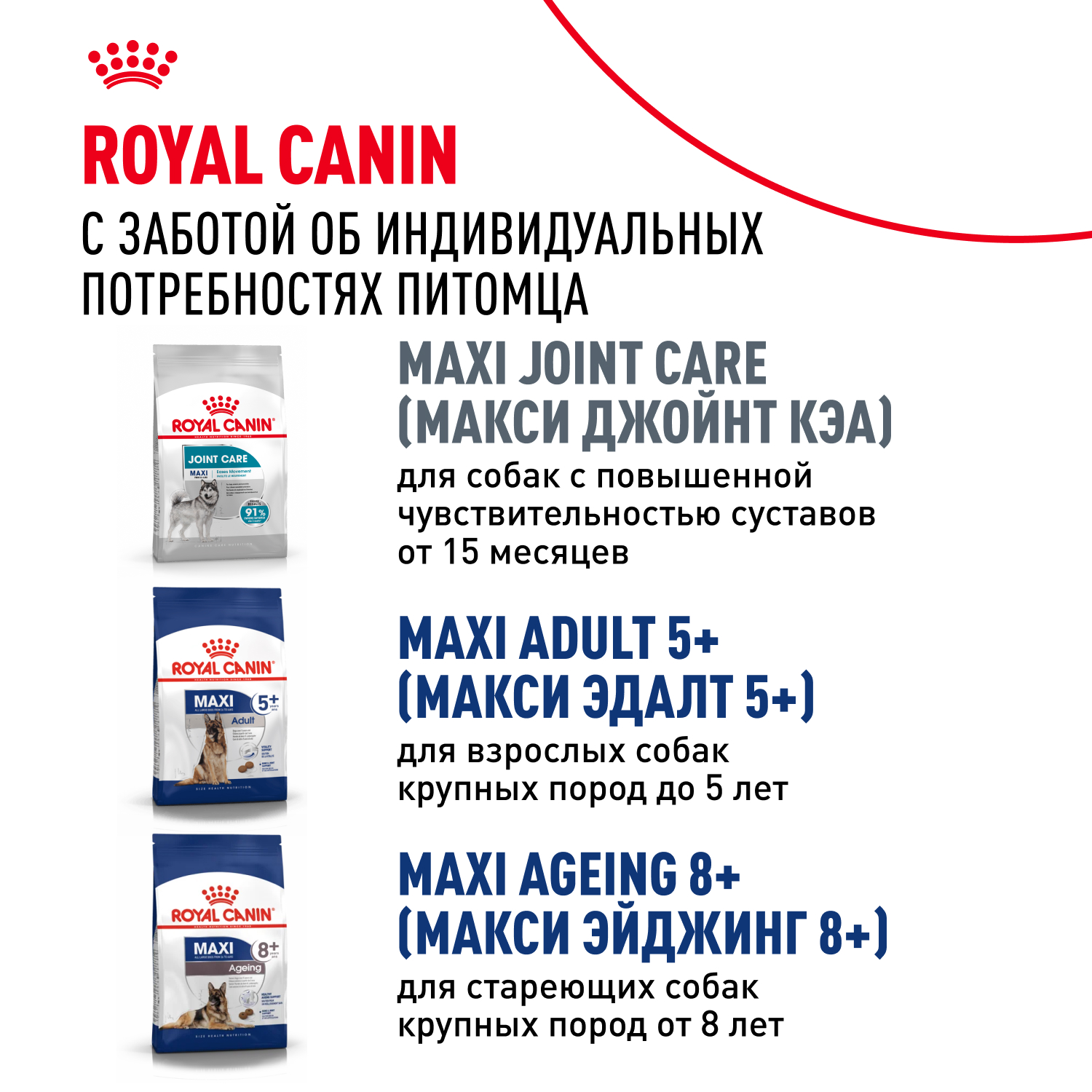 Корм для собак ROYAL CANIN крупных пород до 5 лет 15кг - фото 10