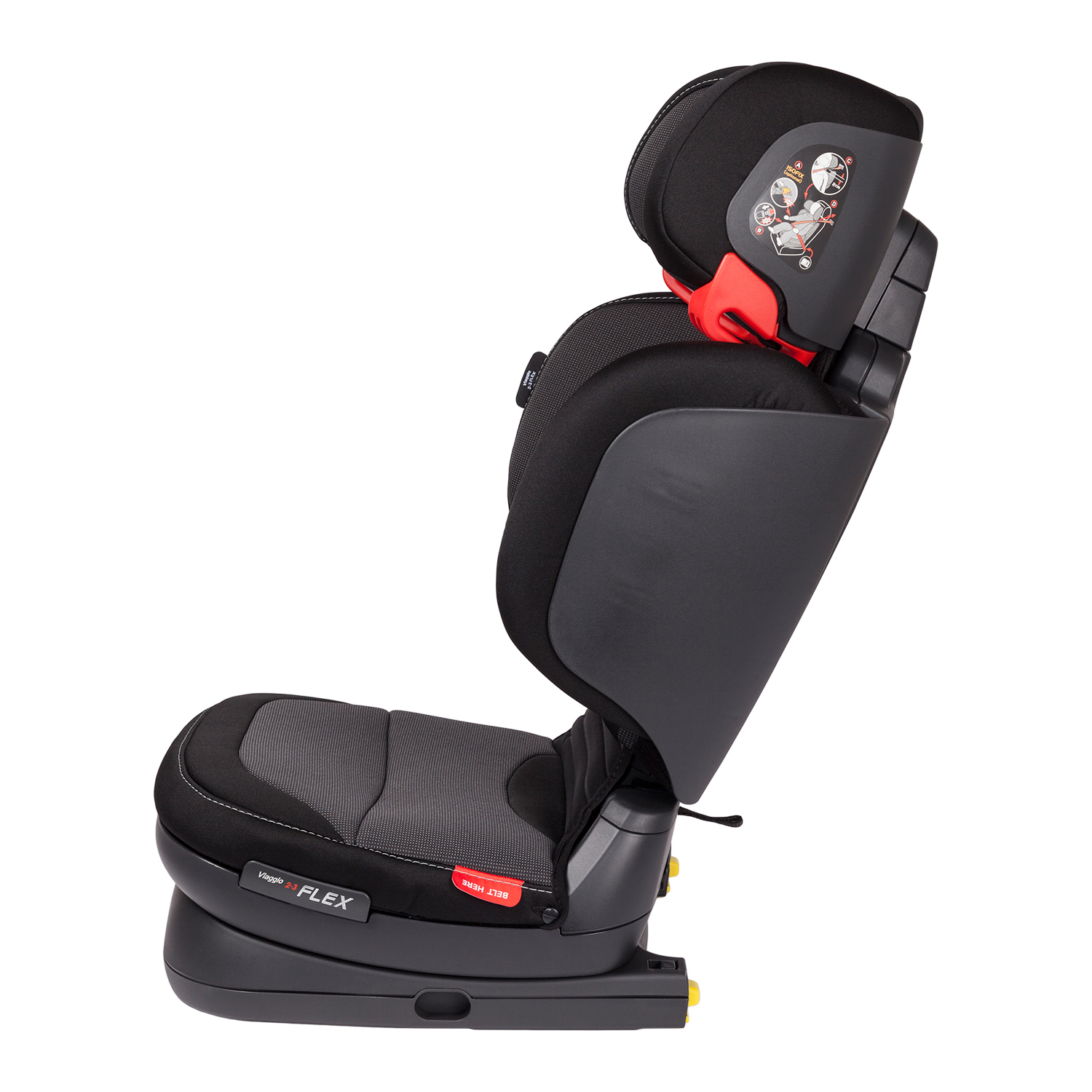 Автокресло Peg-Perego Viaggio Flex Crystal Black - фото 6