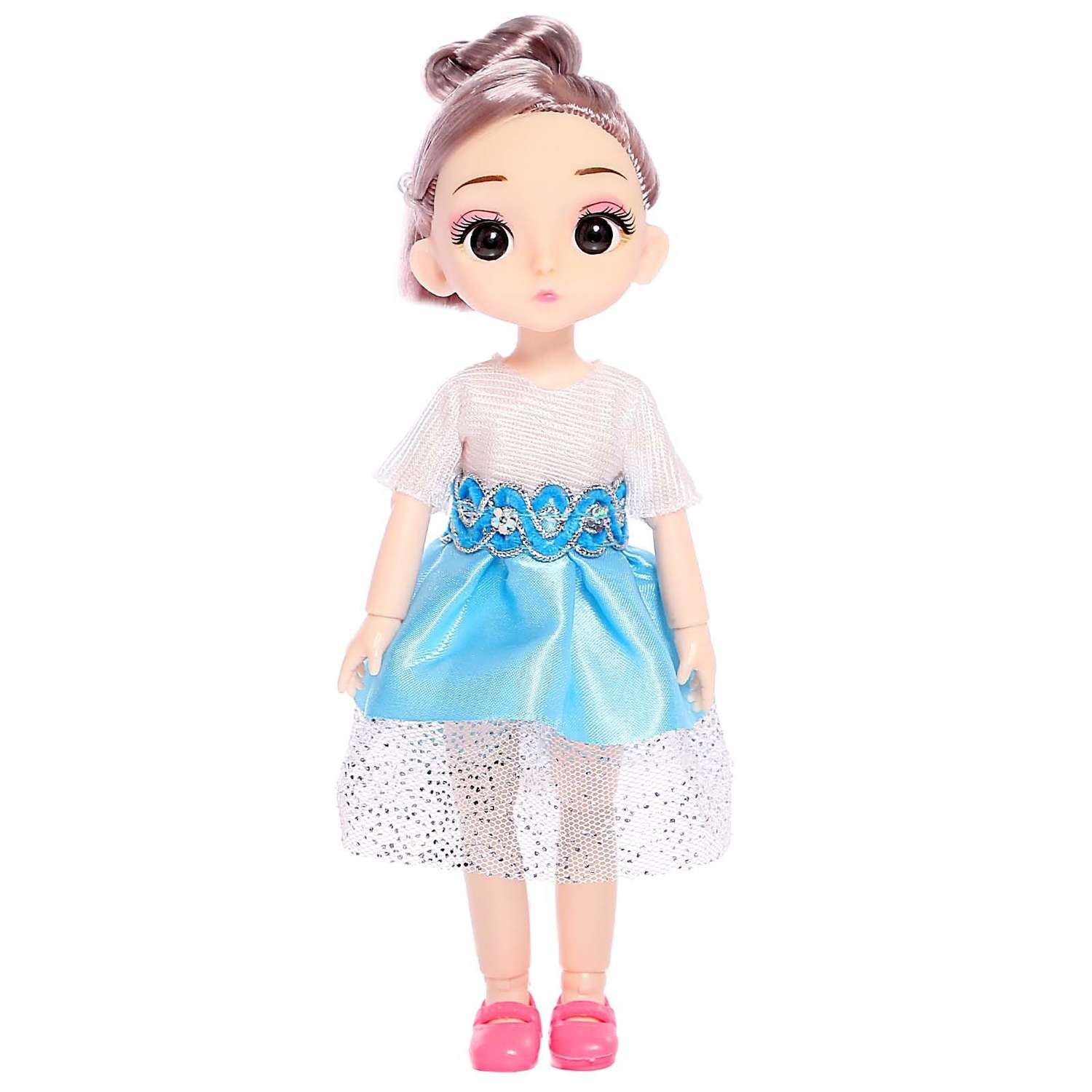 Кукла Лиза в платье в ассортименте 7145643 - фото 2