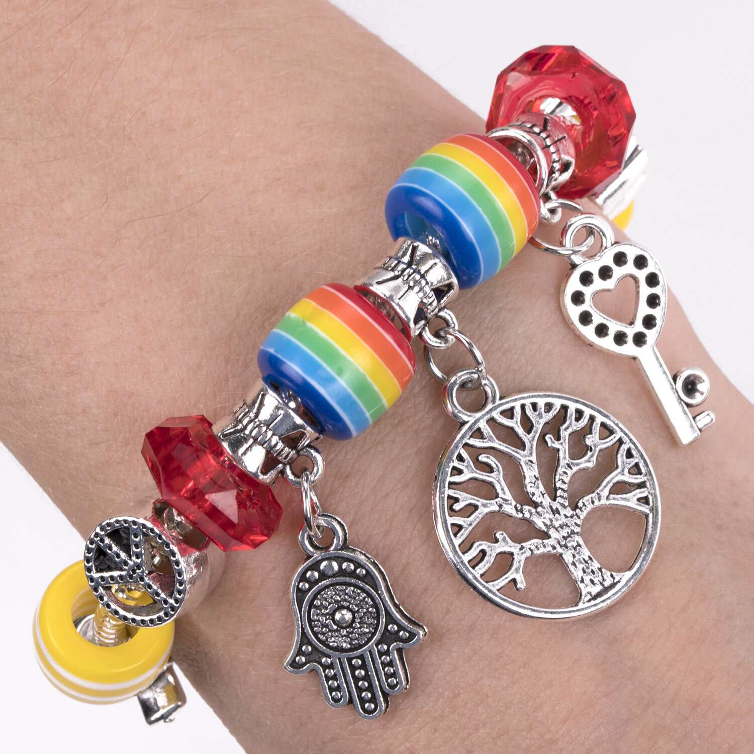 Набор для творчества Brauberg создания украшений и браслетов подарочный для девочек - фото 6
