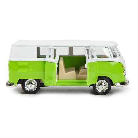 Машинка Mobicaro 1:32 Volkswagen Samba Bus Салатовая 544025