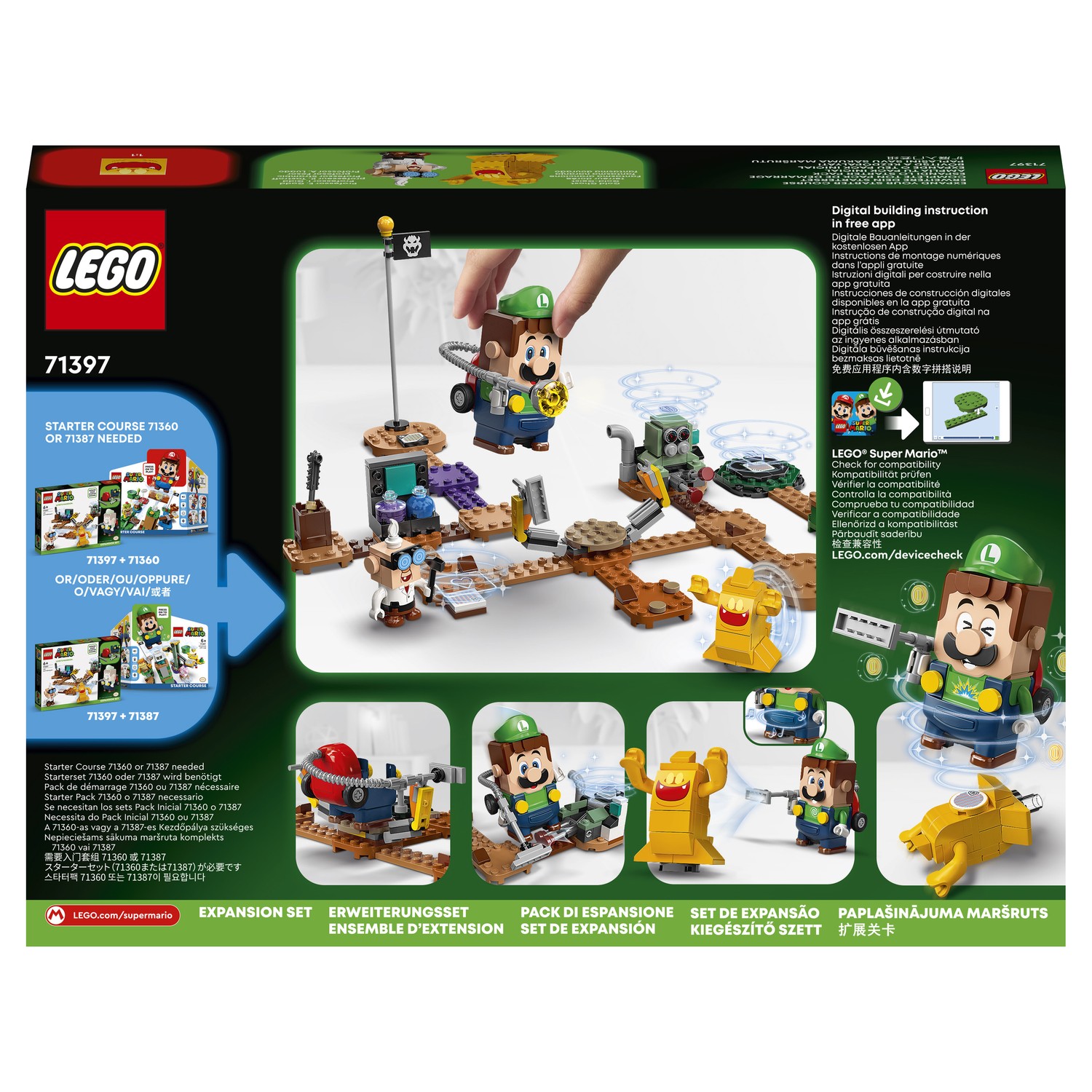 Конструктор LEGO Super Mario tbd LEAF 2 2022 71397 купить по цене 999 ₽ в  интернет-магазине Детский мир