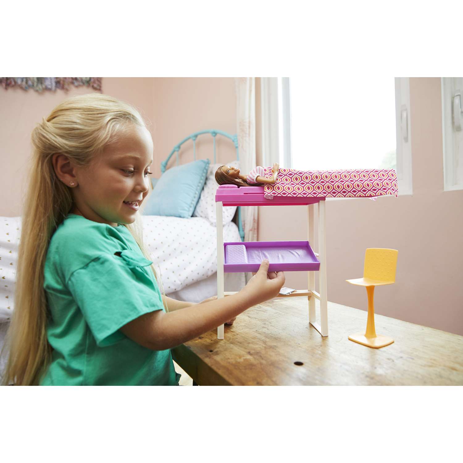 Игровой набор Barbie BRB Наборы мебели и кукла в ассортименте DVX51 - фото 18