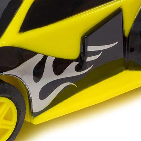 Машинка для трэка KidzTech Hot Wheels 1/43-4 Желто-фиолетовая