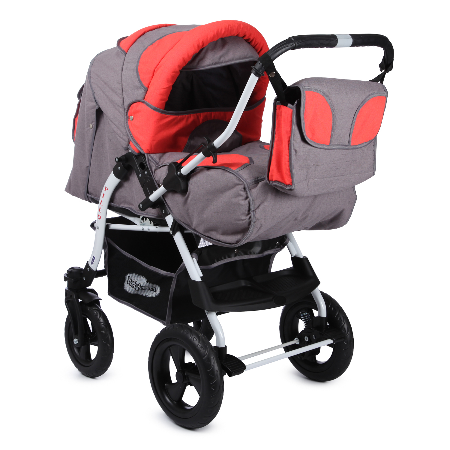 Babyton Pillo OX Grey Orange 8309