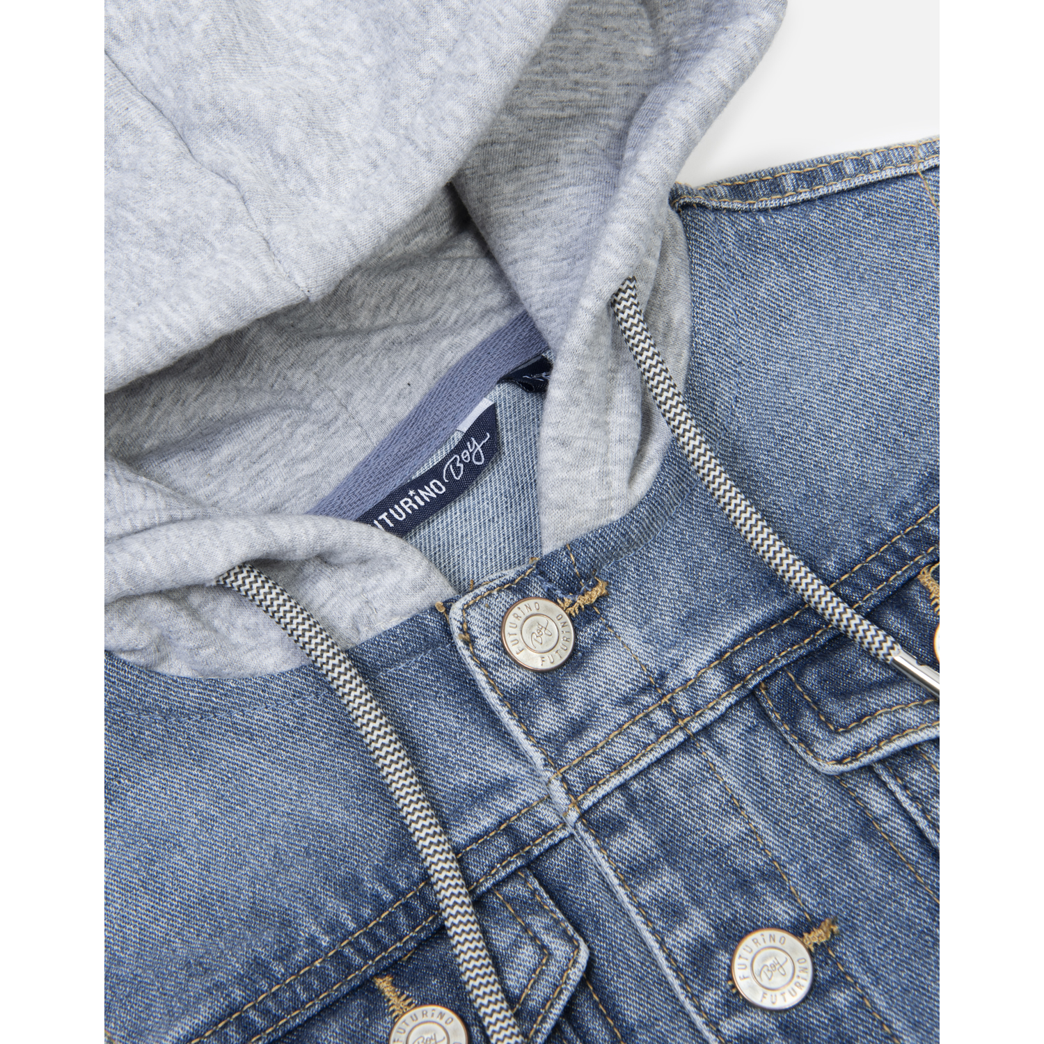Куртка джинсовая Futurino S22FU5-B117-1tb-66 - фото 4