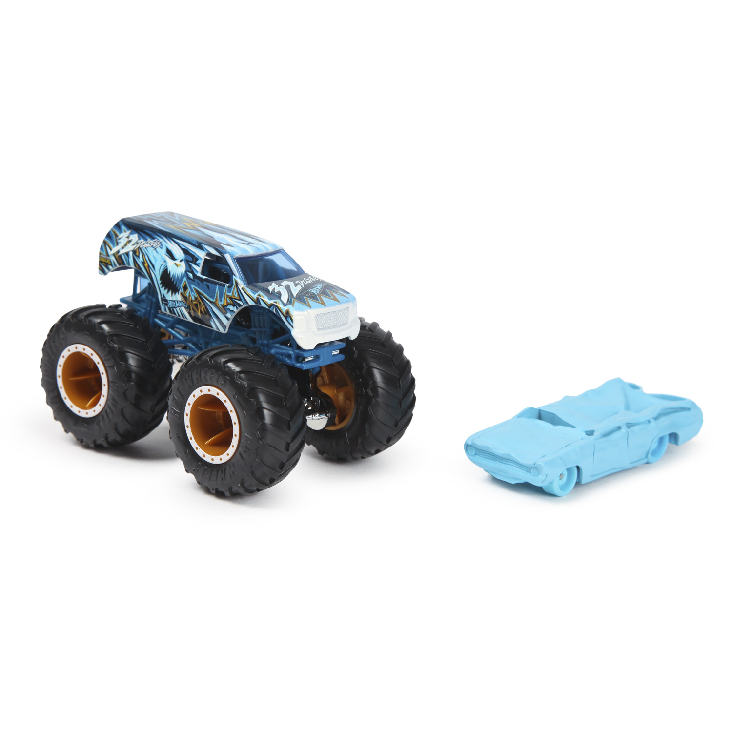 Машина Hot Wheels Monster Truck 32 Degrees HKM15 GRH81 - фото 1