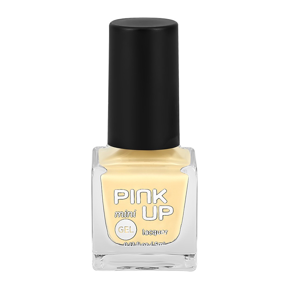 Лак для ногтей (мини) Pink Up mini gel с эффектом геля тон 73 5 мл - фото 3