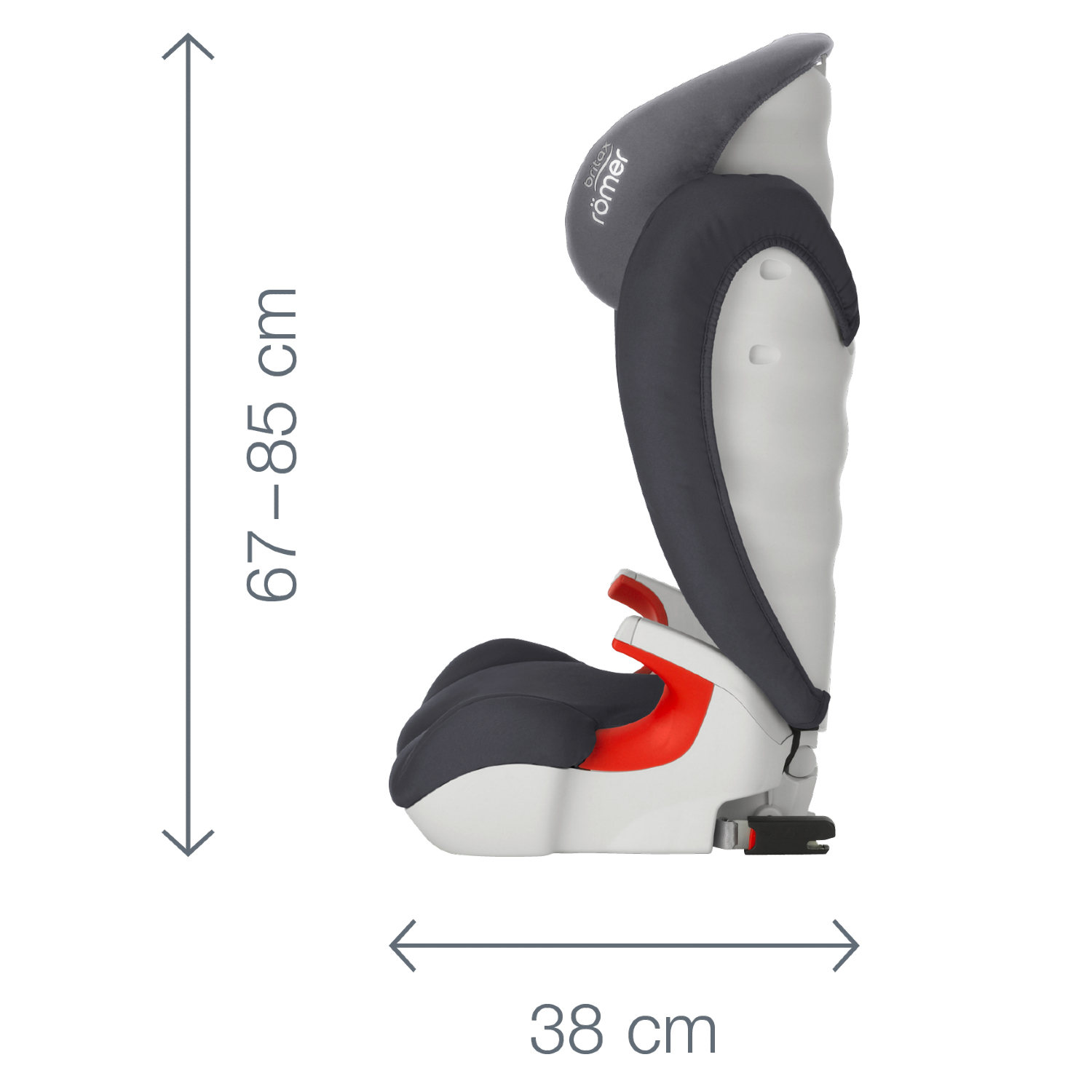 Автокресло Britax Roemer Kidfix SL Fire red - фото 6