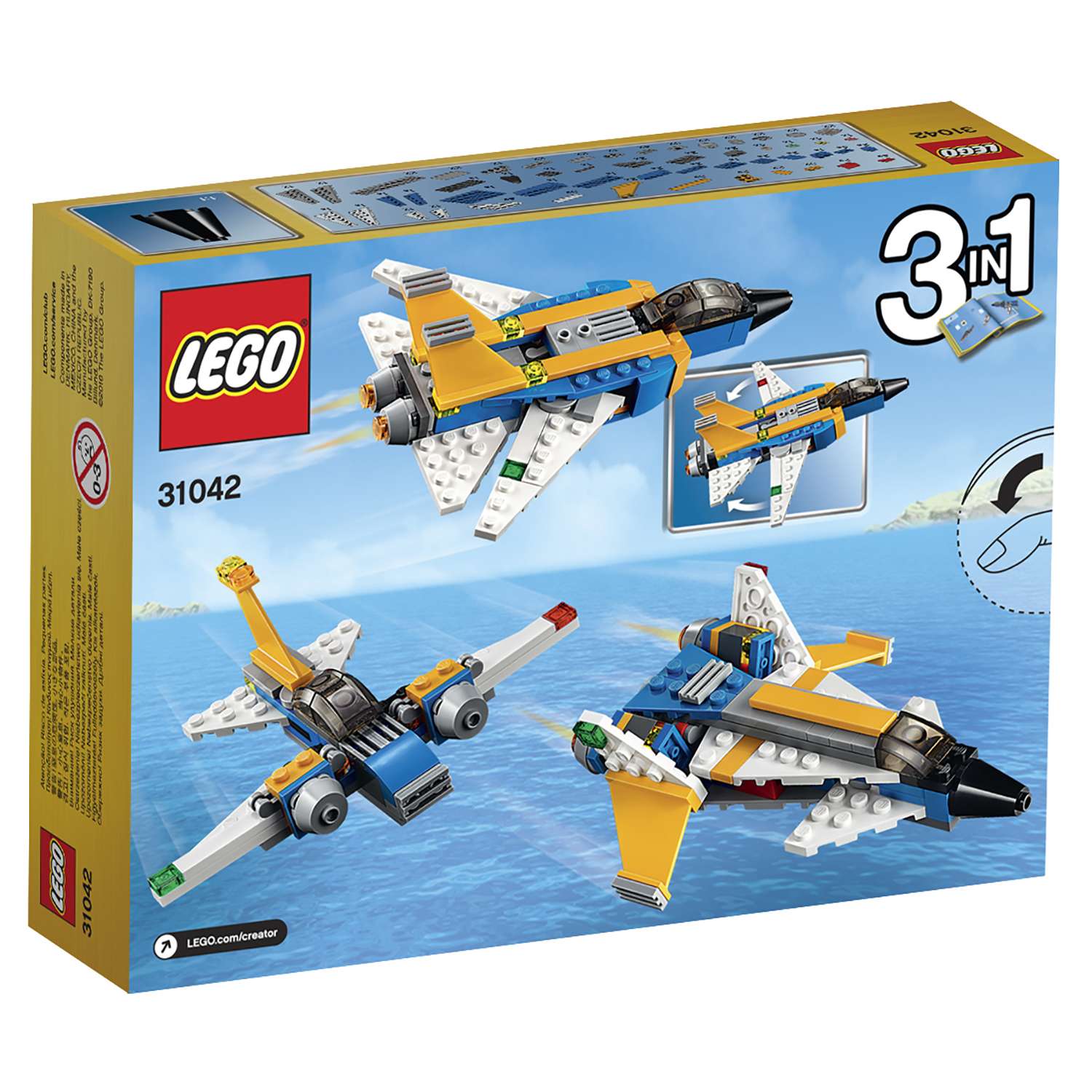 Конструктор LEGO Creator Реактивный самолет (31042) - фото 3