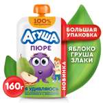 Пюре фруктовое Агуша яблоко-груша-злаки 160г