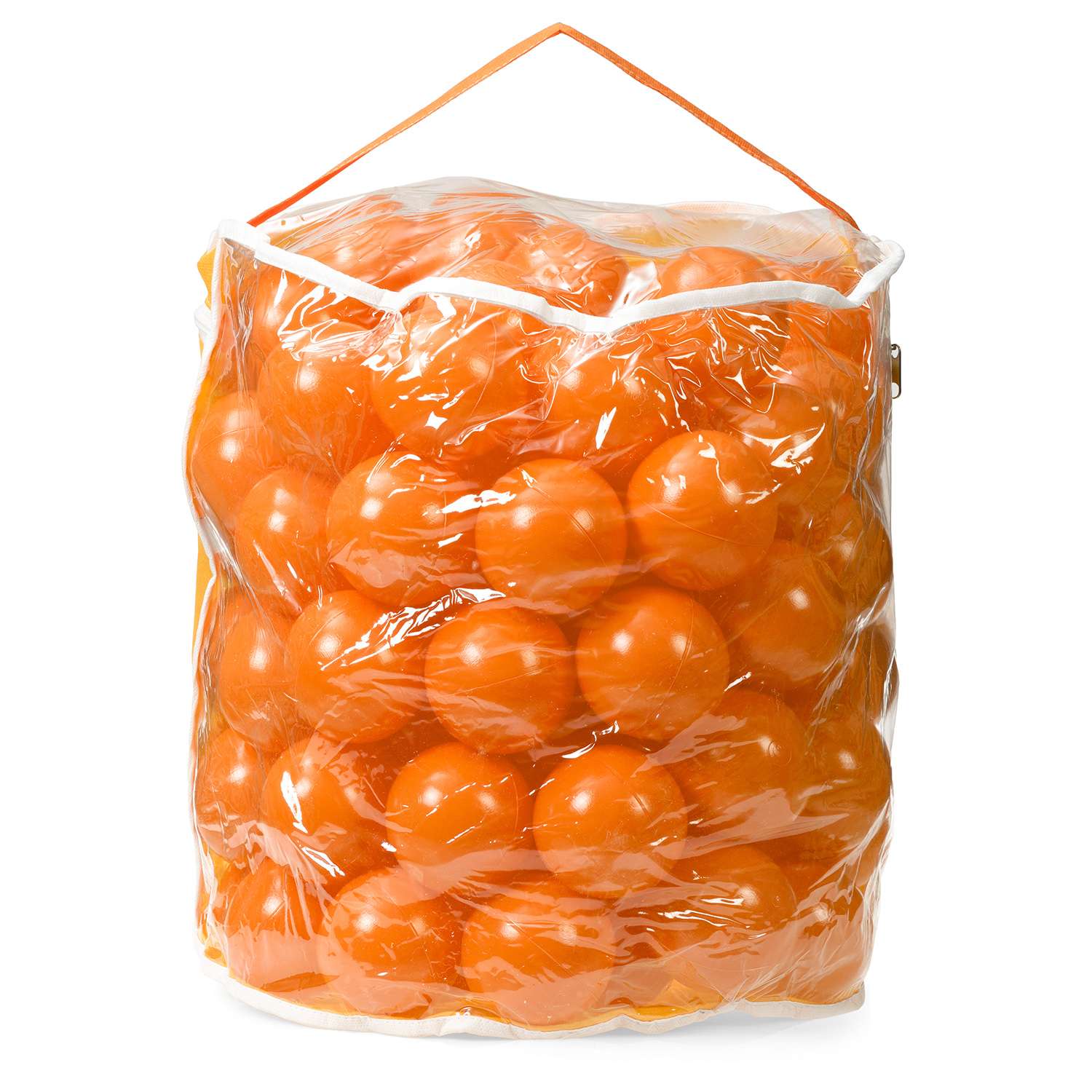 Шарики BABY STYLE Набор для сухого бассейна оранжевый 100 шт d 7 см - фото 2