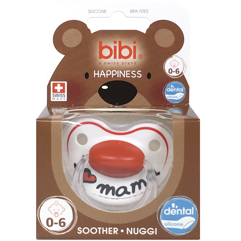 Пустышка Bibi Premium Dental силикон 0-6 мес Happiness Mama - фото 3