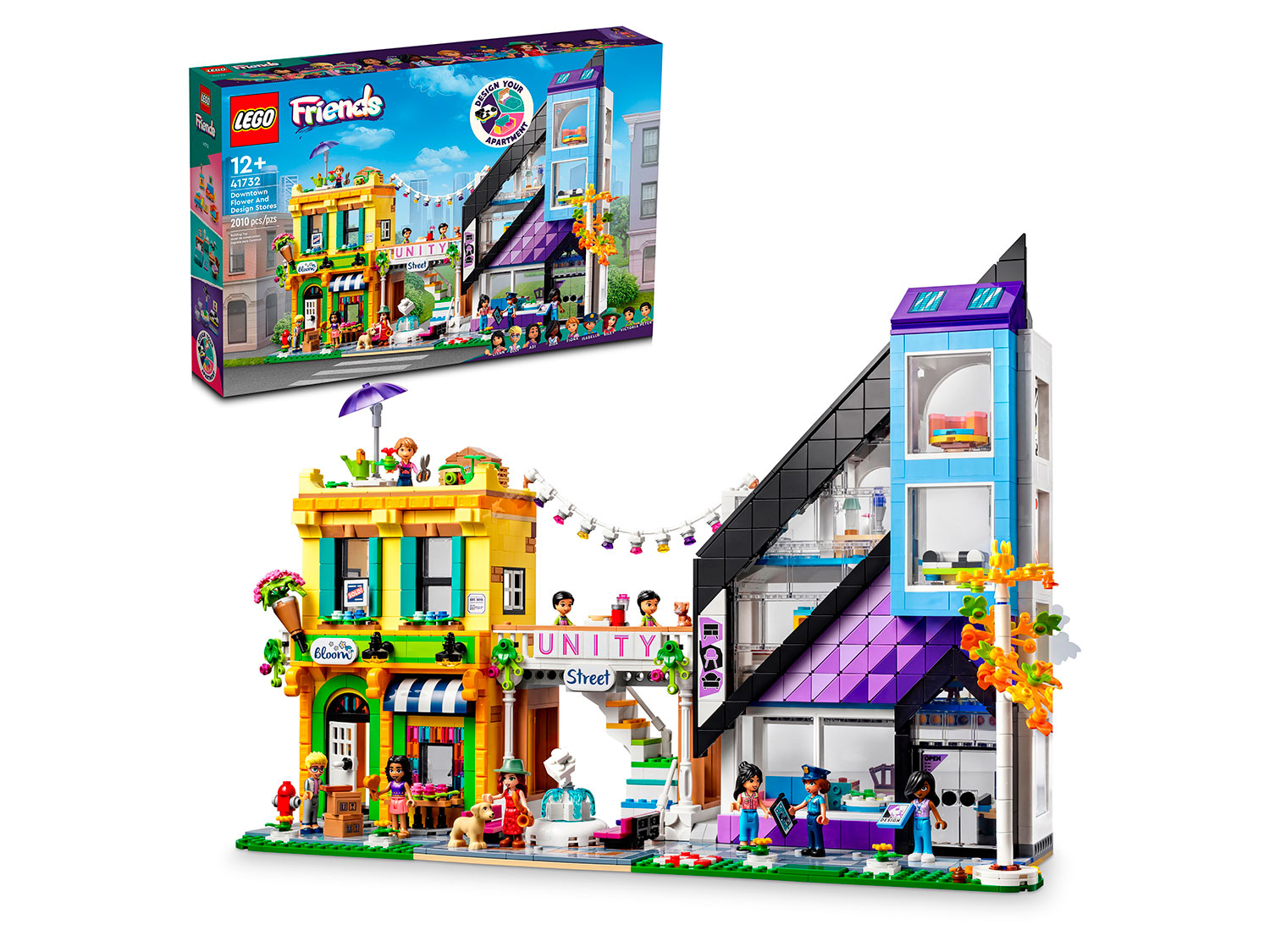 Конструктор детский LEGO Friends Магазины цветов 41732 - фото 9