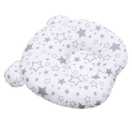 Подушка Amarobaby First Pillow Звездопад Серый