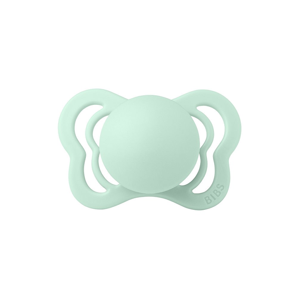 Соска-пустышка BIBS Couture Silicone Nordic Mint 0-6 месяцев - фото 1