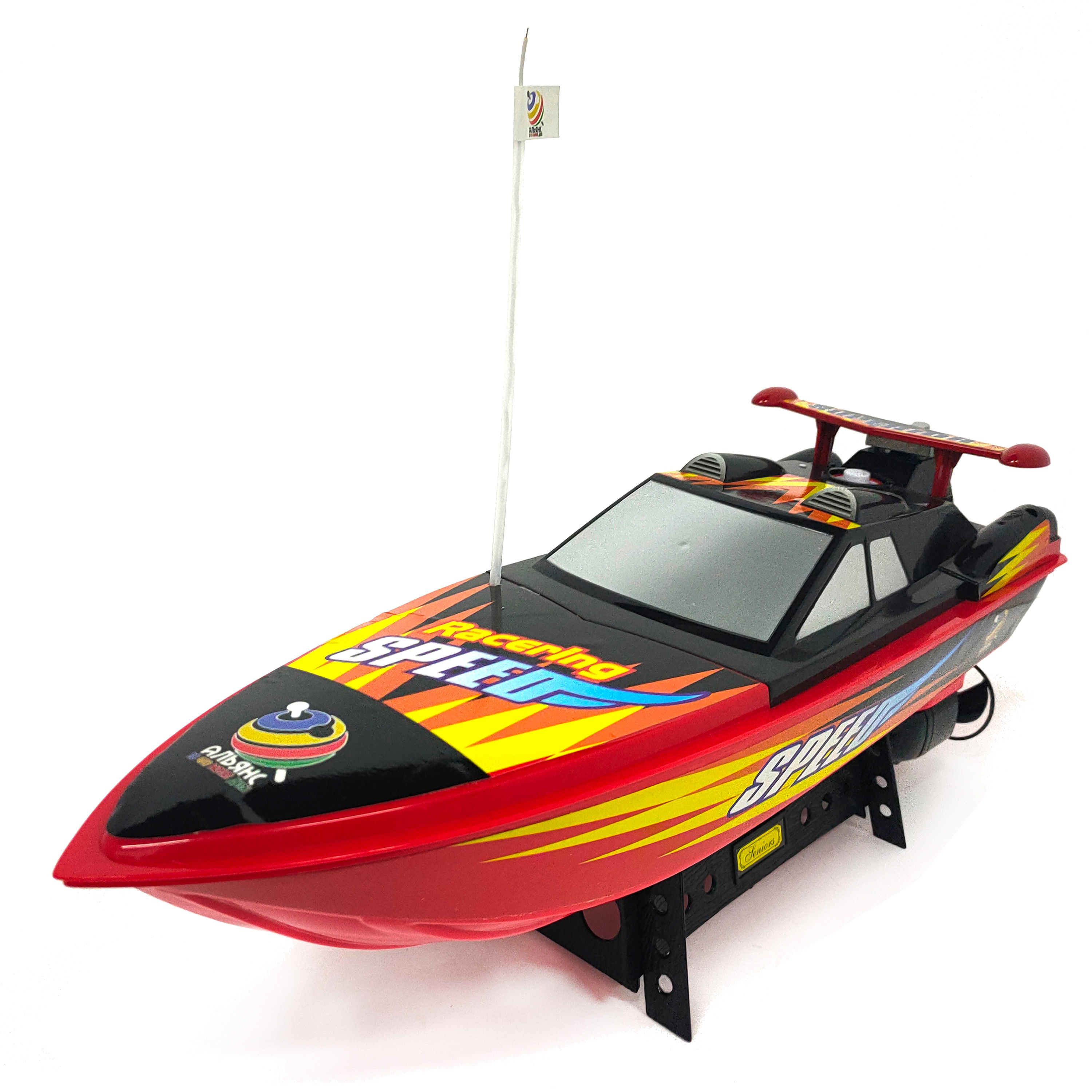 Катер Альянс РУ Speed Boat A-B-027R купить по цене 2659 ₽ в  интернет-магазине Детский мир