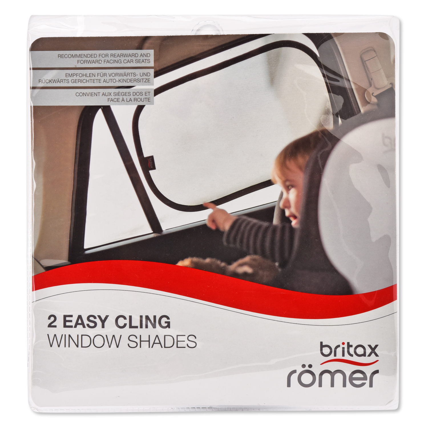 Шторки от солнца Britax Roemer EZ-cling 2шт 2000009539 - фото 2