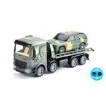 Радиоуправляемый грузовик CS Toys трейлер + джип CityTruck 1:24