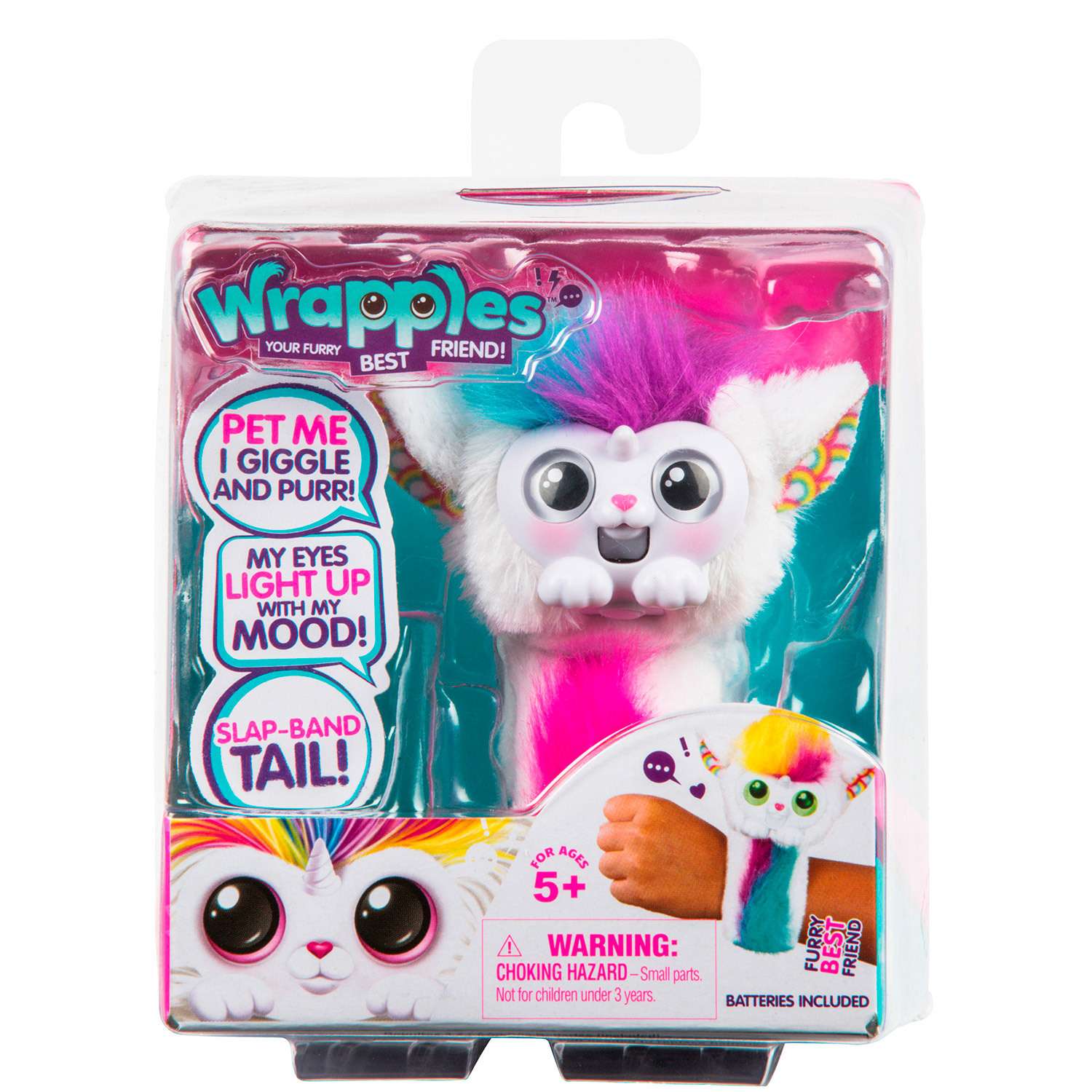 Игрушка Little Live Pets Wrapples Зверек Уна интерактивная 28813 - фото 2