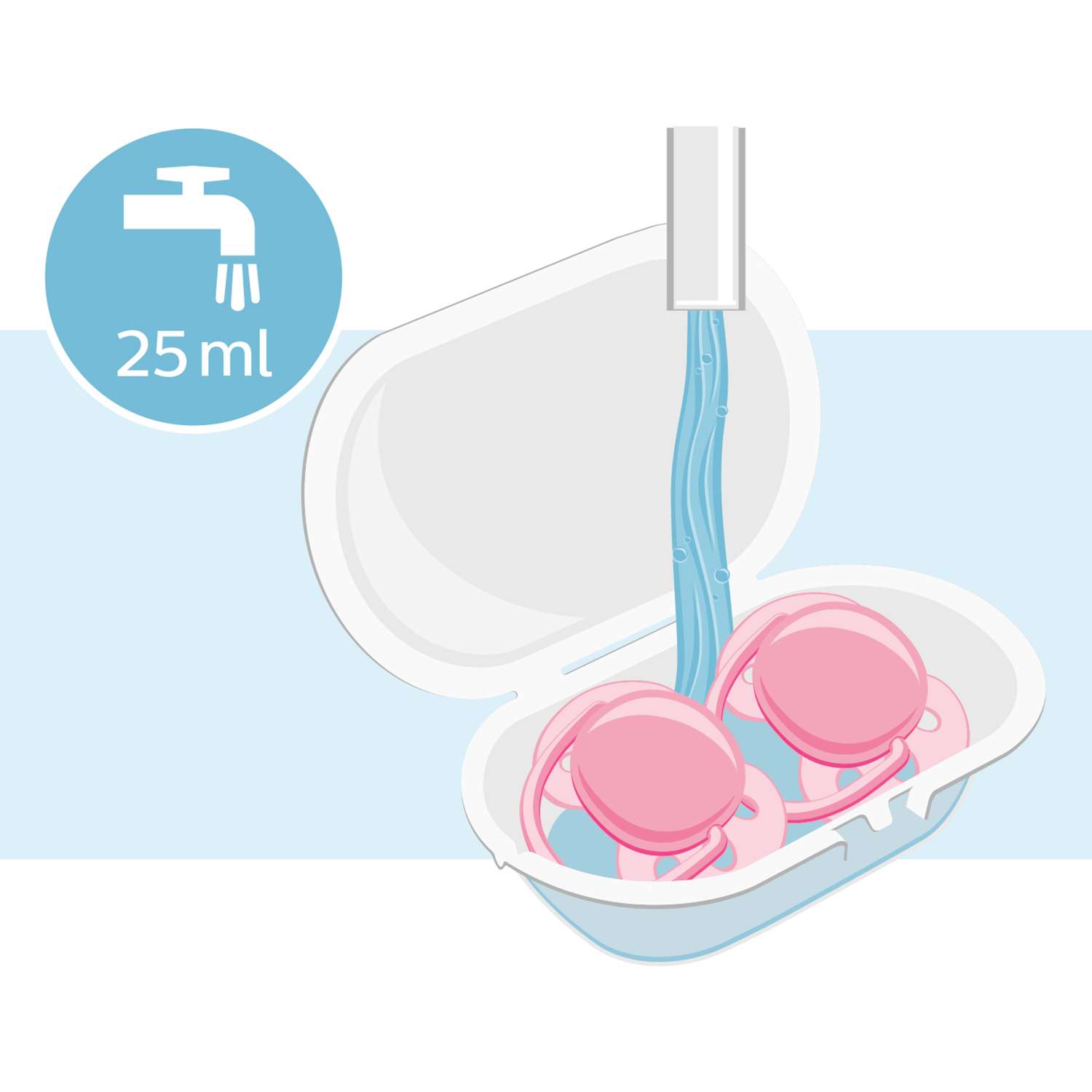 Пустышка Philips Avent ортодонтическая от 6 мес. 2 шт. - фото 7
